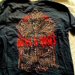 GUNS N ROSES band tee sz L